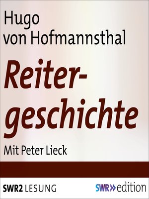 cover image of Reitergeschichte